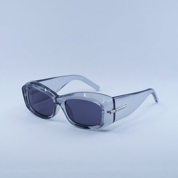 🕶️ New Givenchy GV40044U 20A Sunglasses - Transparent Grey Frame - Picture 1 of 11